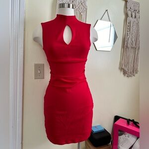 Guess Red Bodycon Dress
